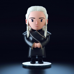 Daenerys art toy full body from game of thrones for 3d print